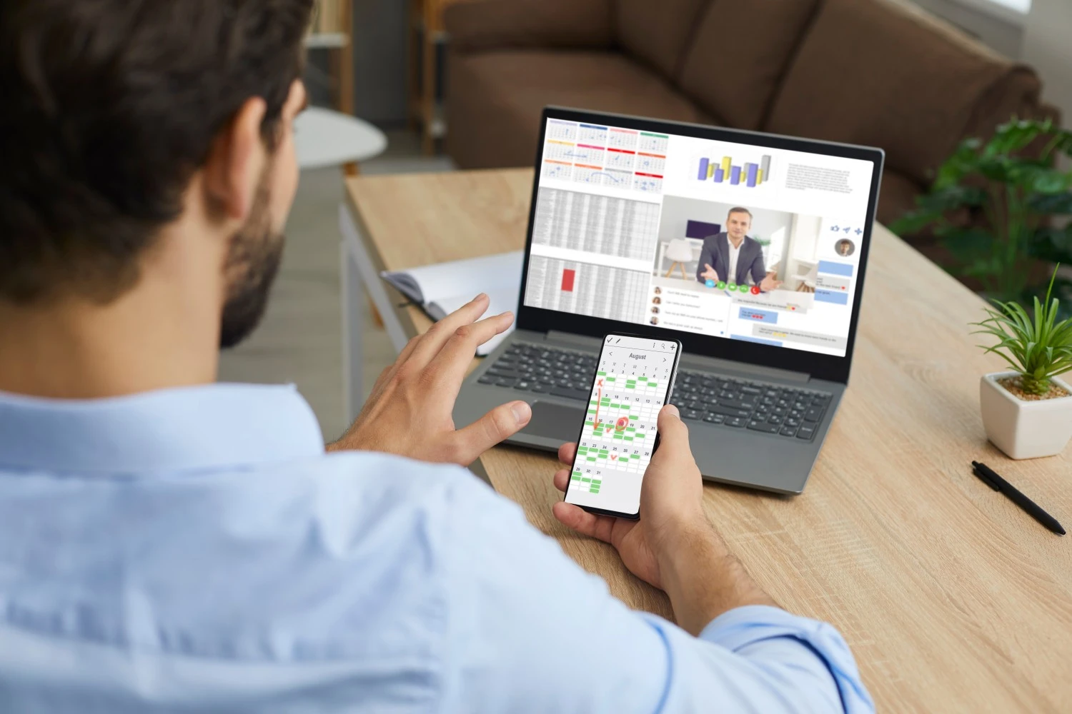 virtual email organisation
